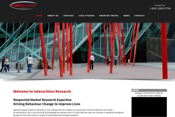 Convention theme site design template sample