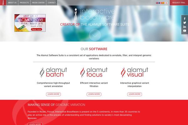 Ibs theme site design template sample