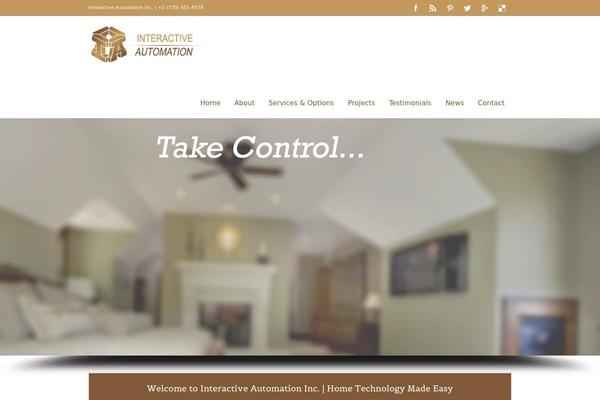 Concept theme site design template sample