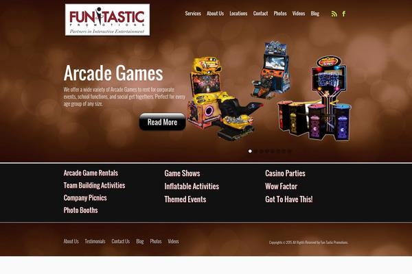 Fusion theme site design template sample