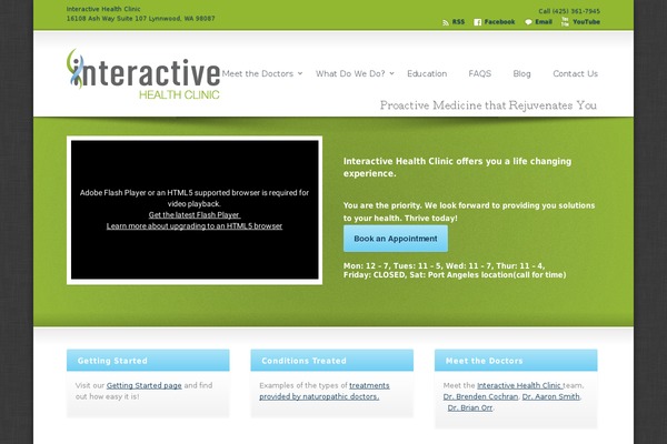 Salient Child theme site design template sample