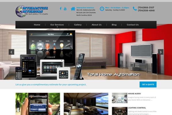 BuildPress theme site design template sample