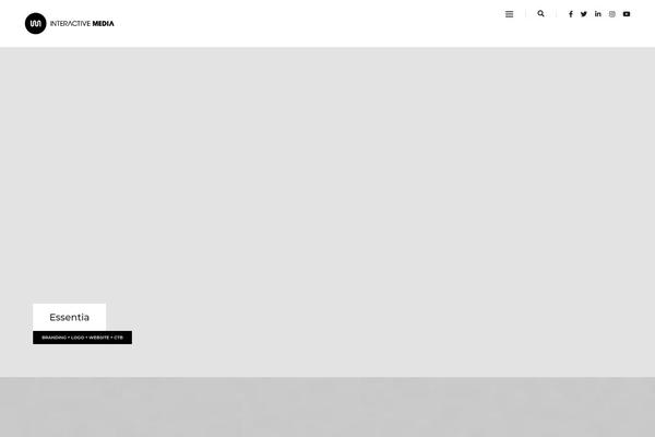 Pofo theme site design template sample
