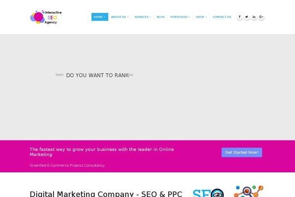 Site using CPO Widgets plugin