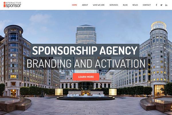Corsa theme site design template sample