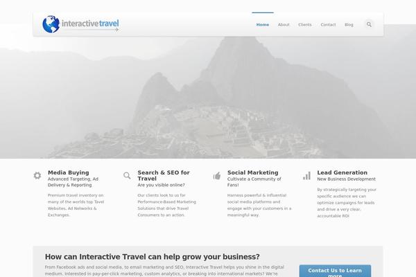 Stark theme site design template sample