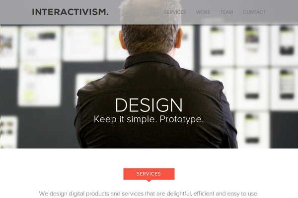 interactivism.com site used Wp-theme-rythm