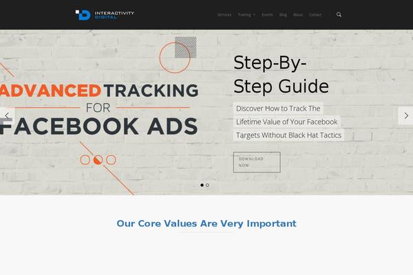 Salient theme site design template sample