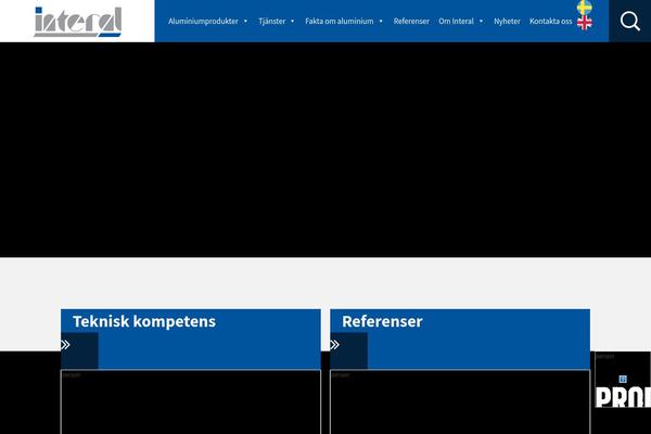 interal.se site used Effect-tema