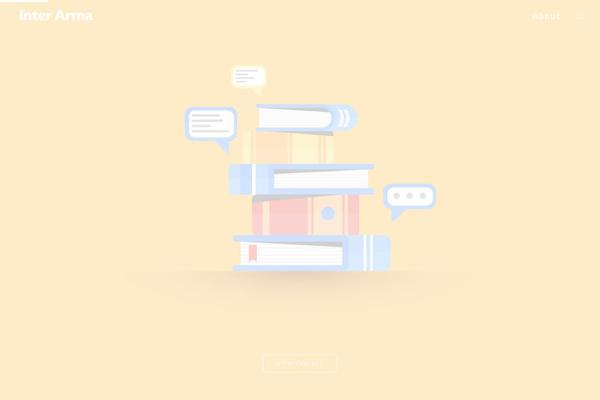 Semplice theme site design template sample