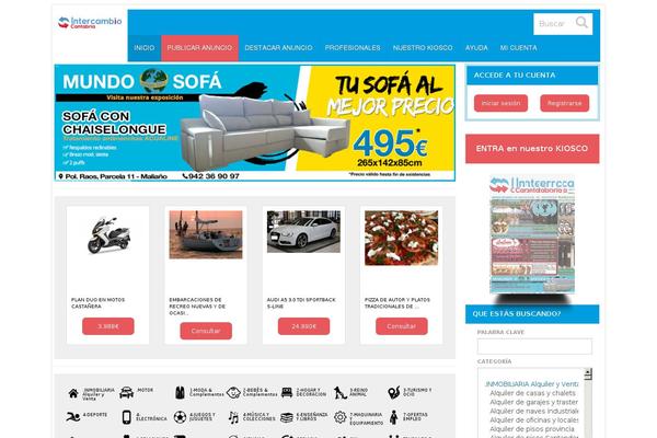 intercambiocantabria.com site used Ct2