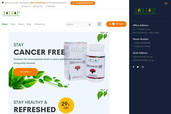 Site using Medibazar-core plugin