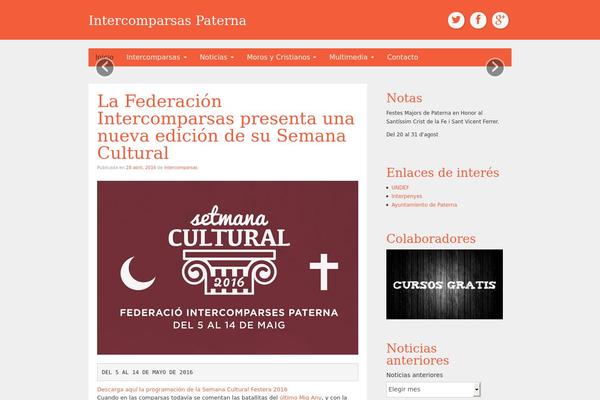 Radiant theme site design template sample