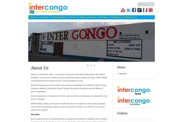 Minimal theme site design template sample