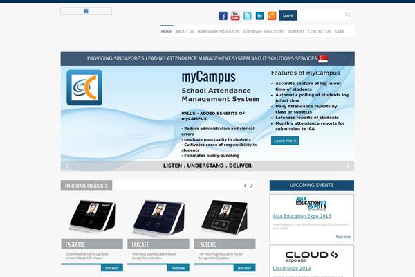 Site using Dropdown Menu Widget plugin