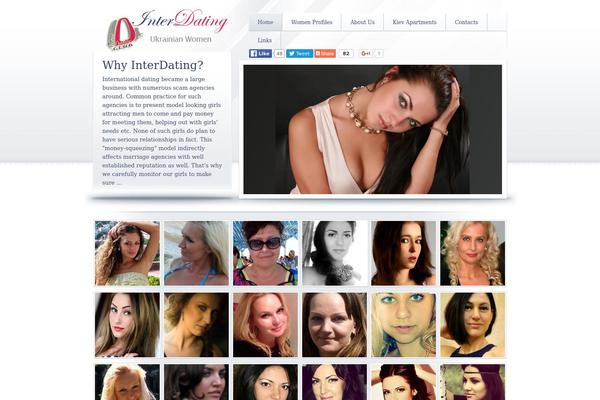 Elegance theme site design template sample