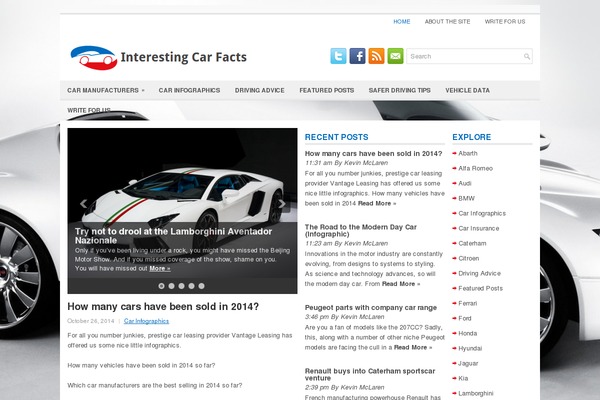 interestingcarfacts.co.uk site used Carsonline
