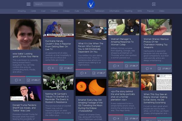 PinThis theme site design template sample