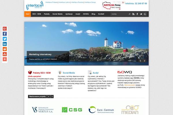 Site using wp-spamspan plugin