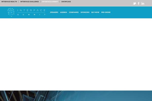 interfacesummit.com site used Fullfeature-wp