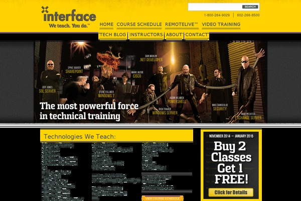 interfacett.com site used Interface