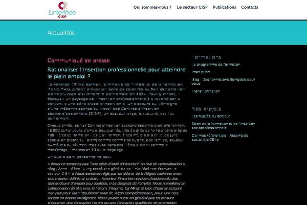 interfede.be site used Etendard