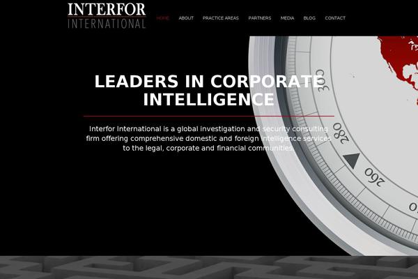 Atlanta theme site design template sample