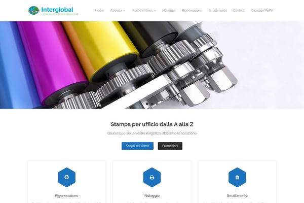 interglobal.it site used Harest_pro