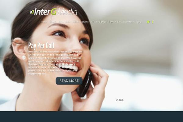 Fusion theme site design template sample