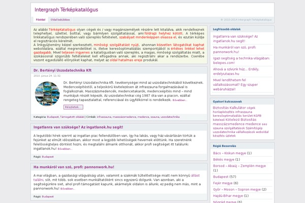 Blocks theme site design template sample