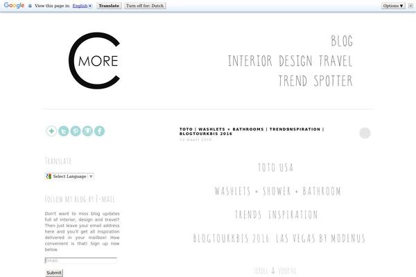APRIL theme site design template sample