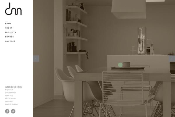 Stockholm theme site design template sample