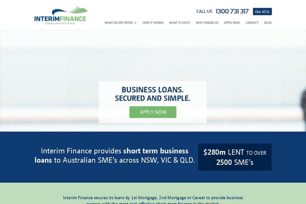 Divi Child theme site design template sample