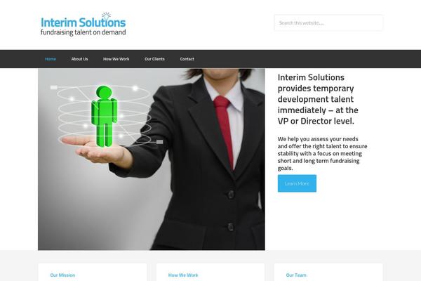 Enterprise Pro theme site design template sample