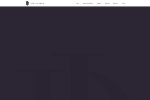 Immersion theme site design template sample