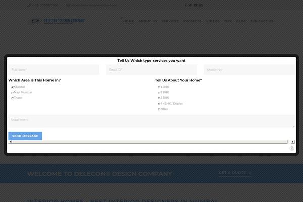 Site using Cost-calculator plugin