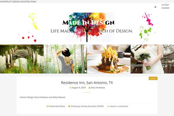 Dessau theme site design template sample