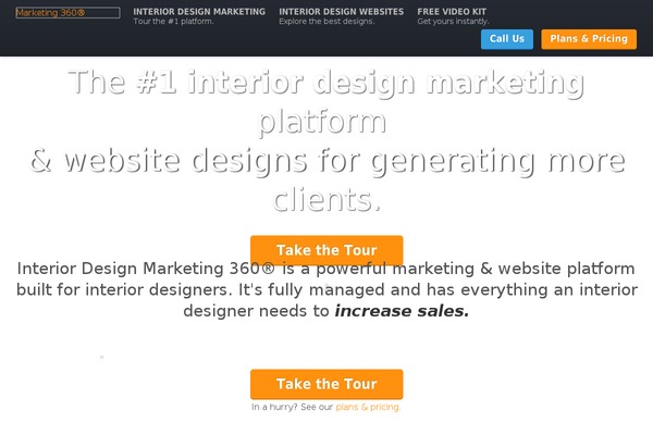 Marketing360-vertical theme site design template sample