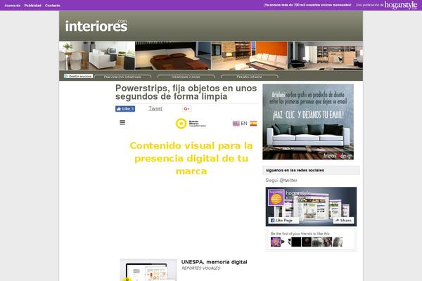 interiores.com site used Hsthemev2