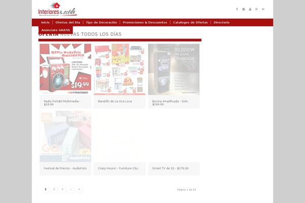 Enfold theme site design template sample