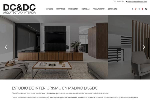 Hind theme site design template sample