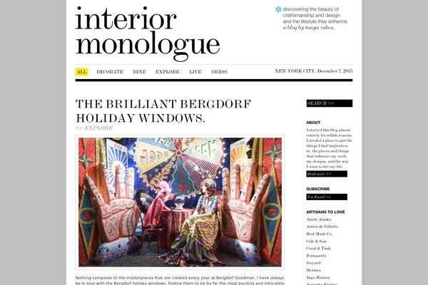 interiormonologue.com site used Im