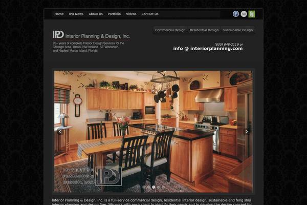 Options theme site design template sample