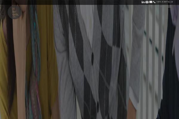 MIES theme site design template sample