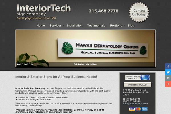 Clean Home theme site design template sample