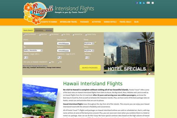 interislandflights.com site used Versiontwo