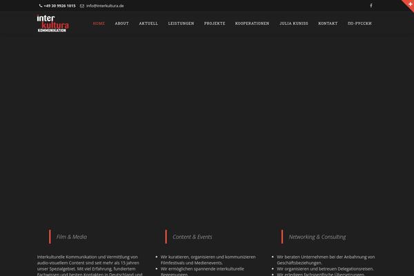 Howes theme site design template sample