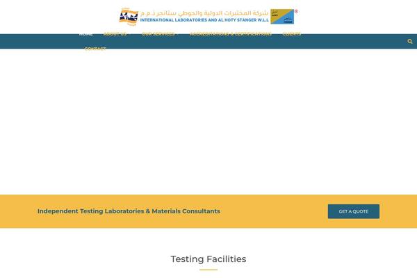 Construct theme site design template sample