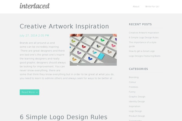 Farad theme site design template sample