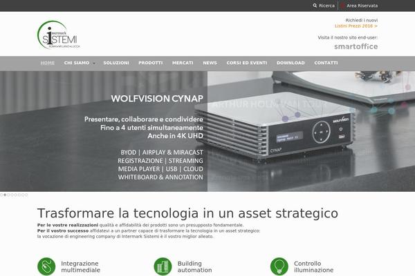 Site using Black Studio Touch Dropdown Menu plugin